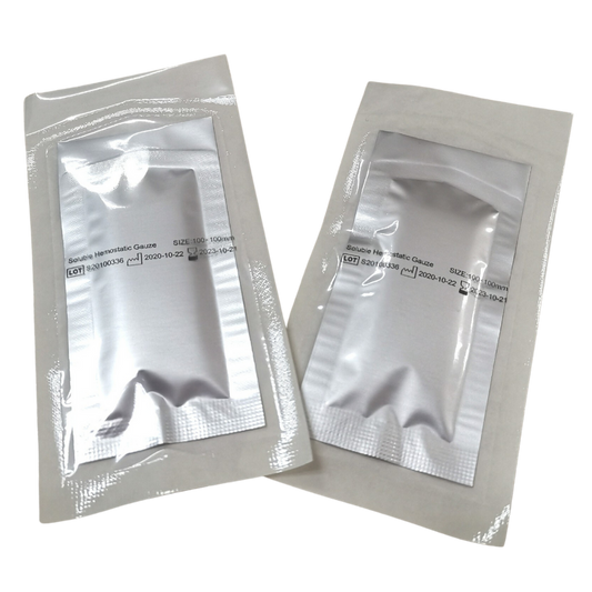 2x Soluble Hemostatic Gauze